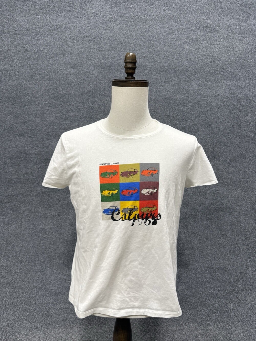 Porsche Design Drivers Selection Colours of 1968 T Shirt Womens XL White Cars